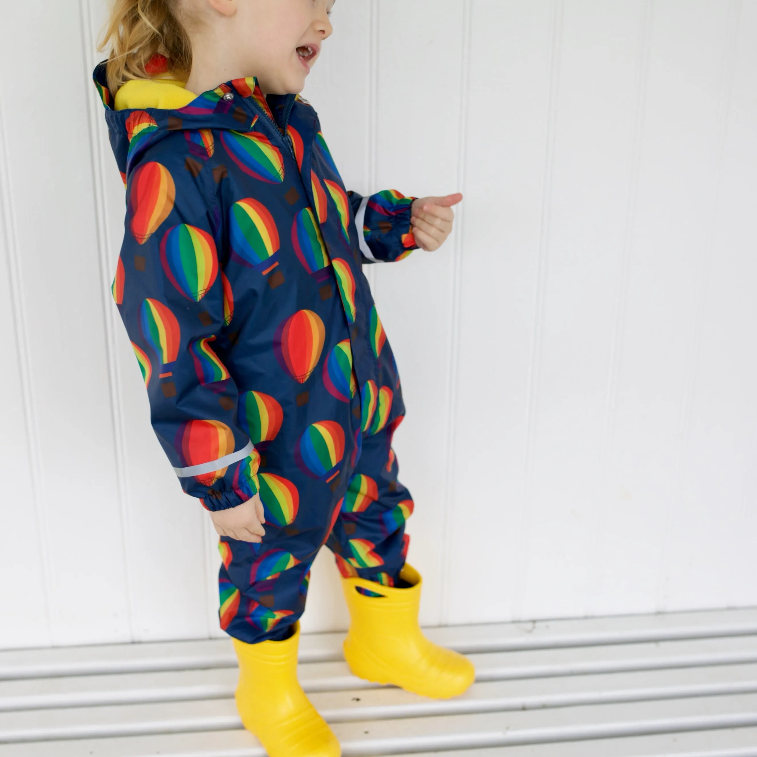 Hot air Balloon Puddlesuit 0-6 Years