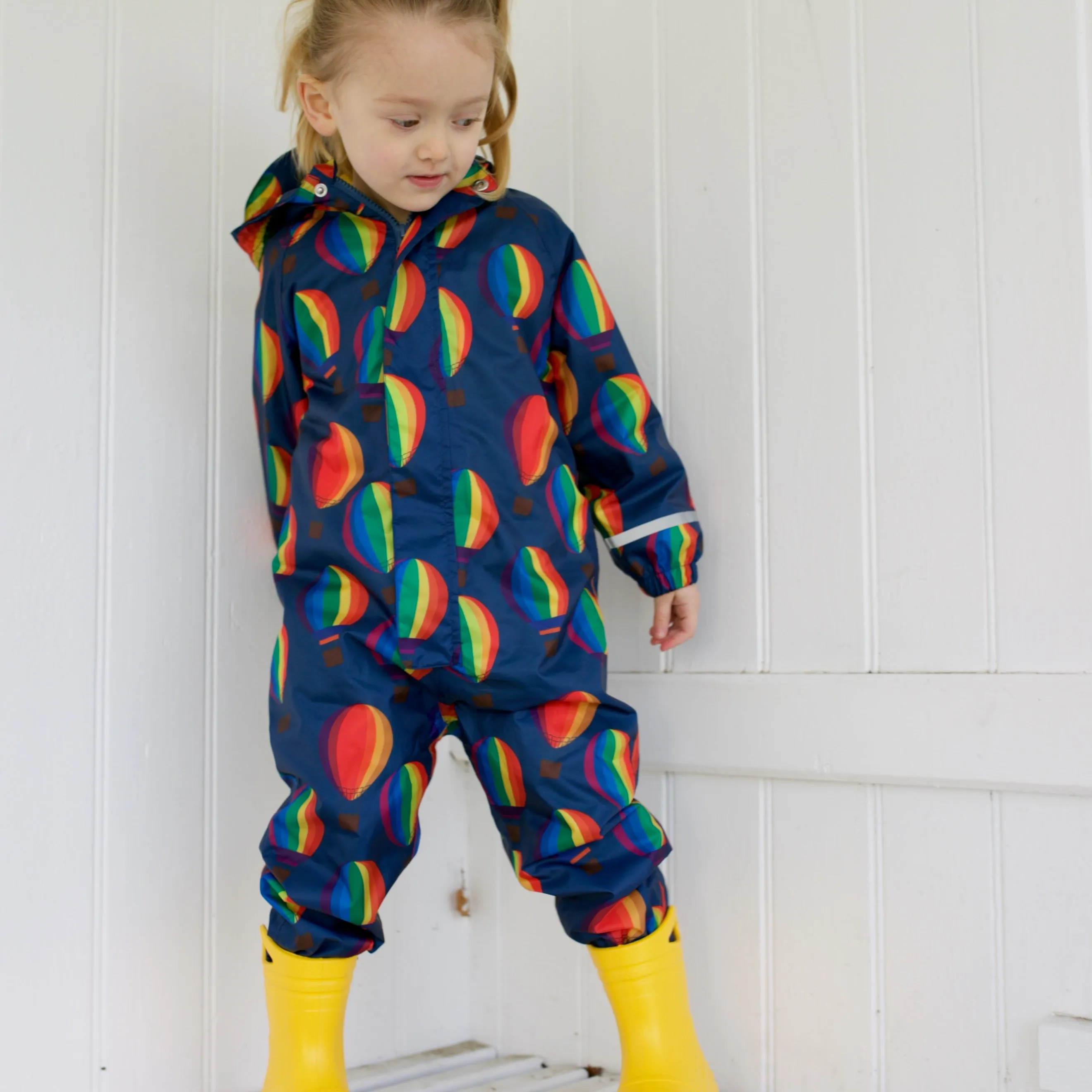 Hot air Balloon Puddlesuit 0-6 Years