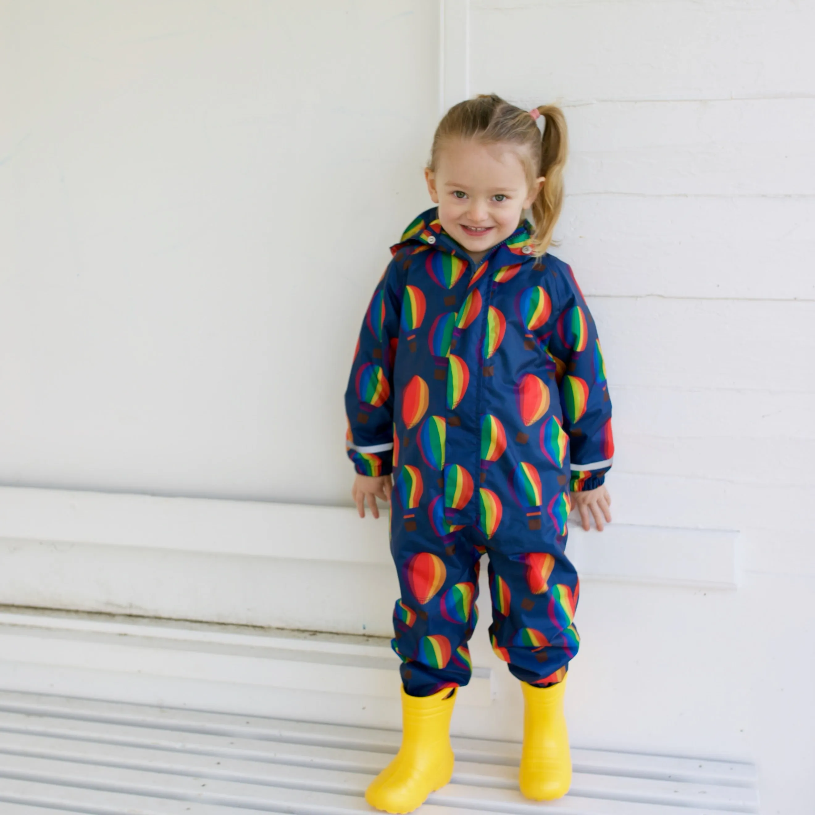 Hot air Balloon Puddlesuit 0-6 Years