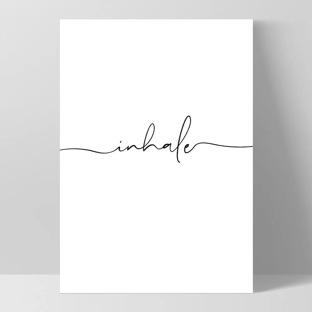 Inhale - Art Print