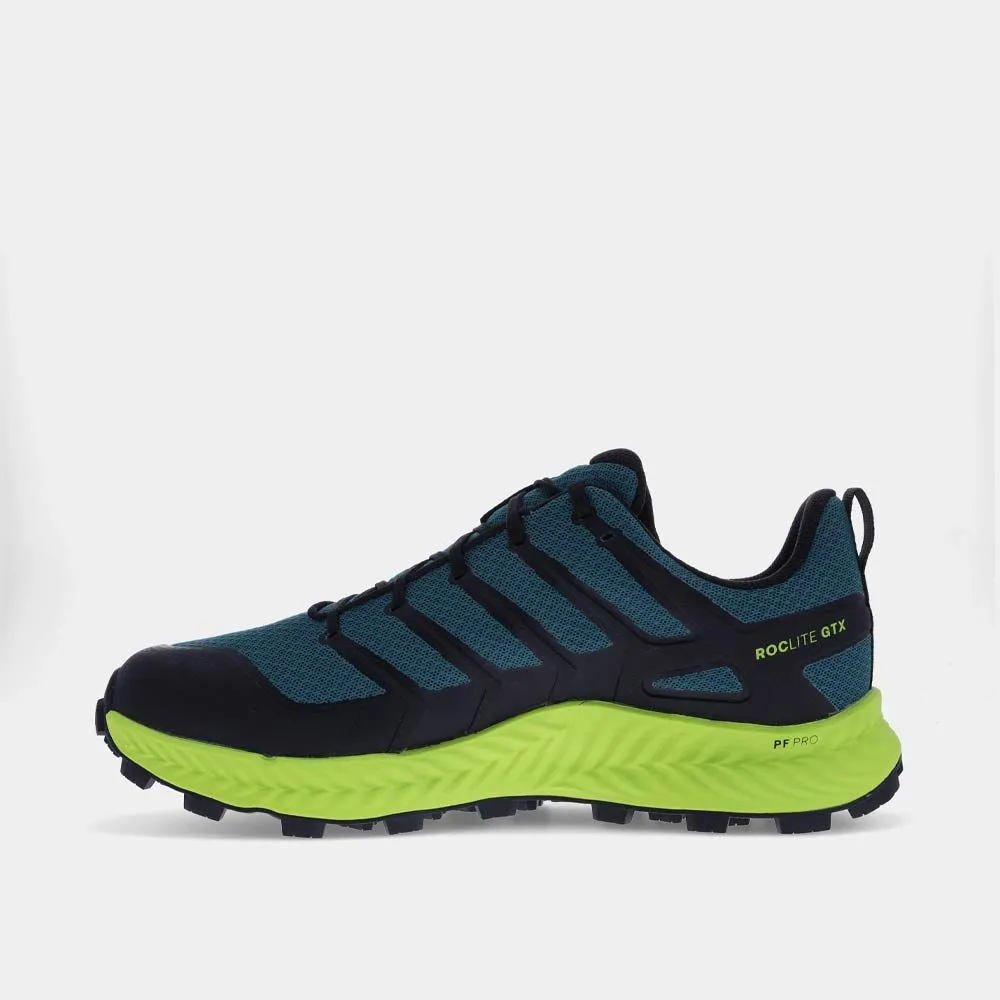 INOV8 Men's Roclite GTX - Dark Ocean/Black/Lime