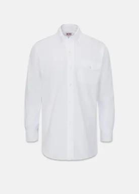 Jakes Shirts White Oxford Shirt