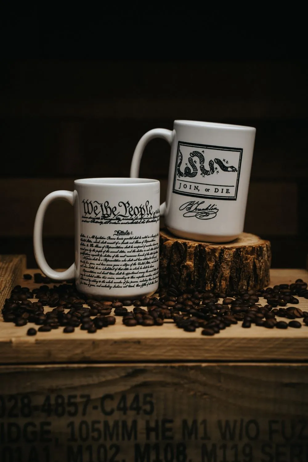 Join or Die Ceramic Mug