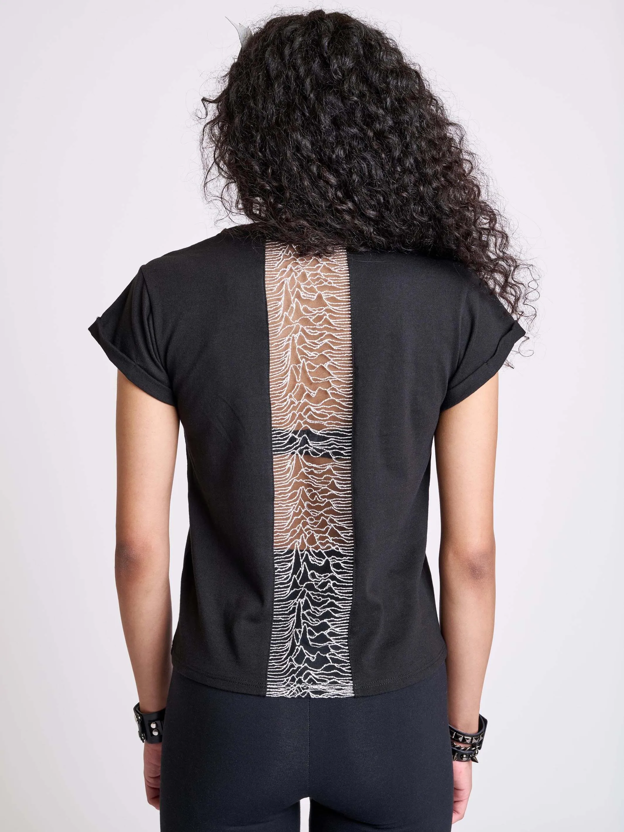 Joy Division Unknown Pleasures Fitted Tee