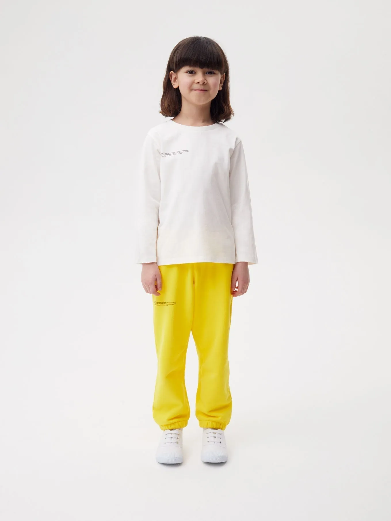 Kids' 365 Long Sleeve T-shirt—off-white