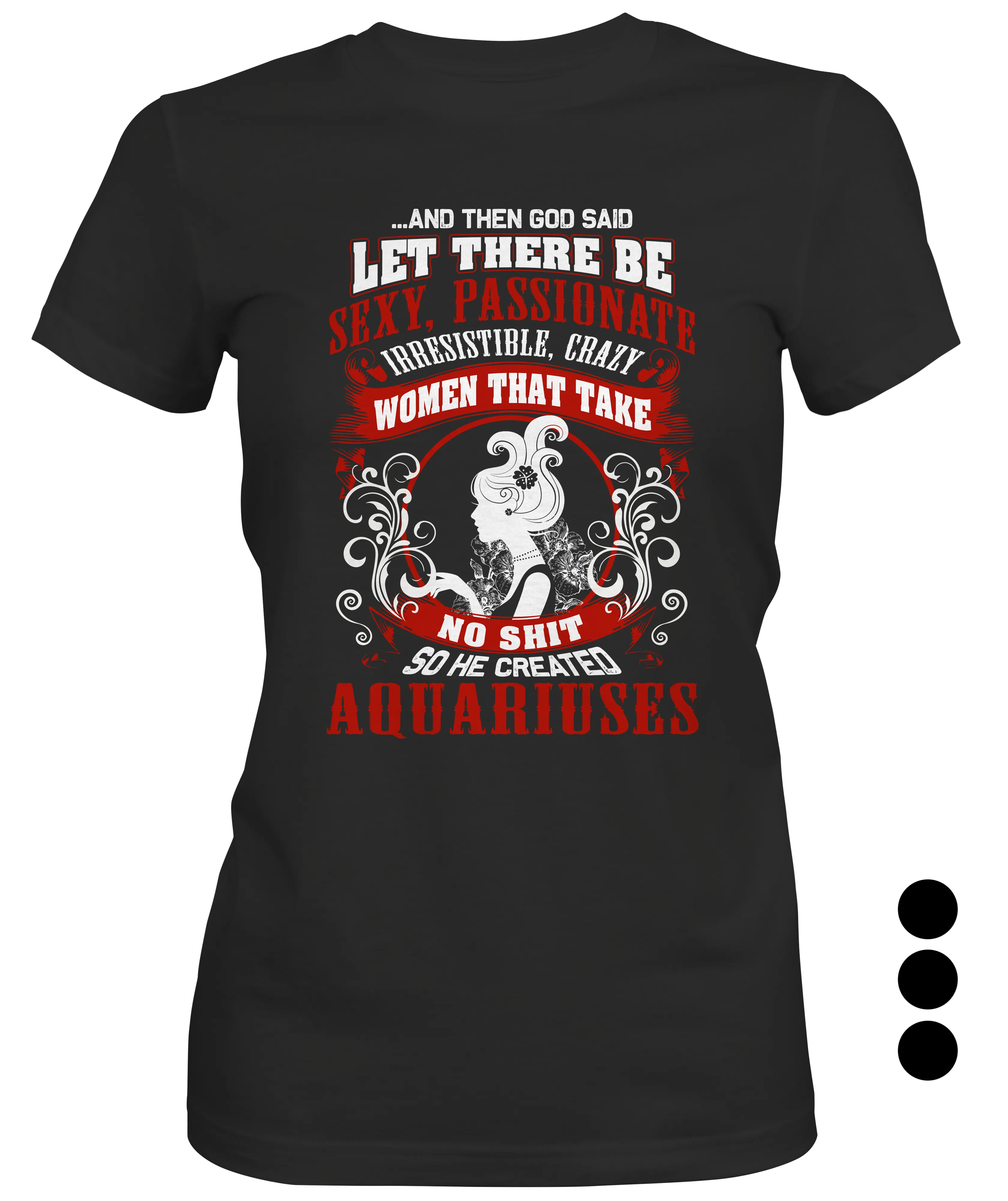 Let There Be Aquarius Ladies T-shirt