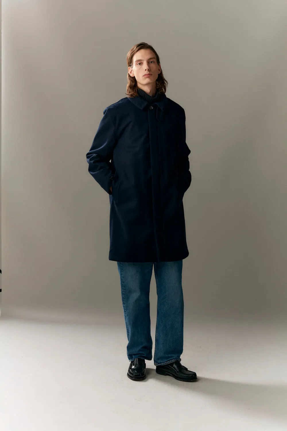 LONG DONG TECHWOOL AW23 navy