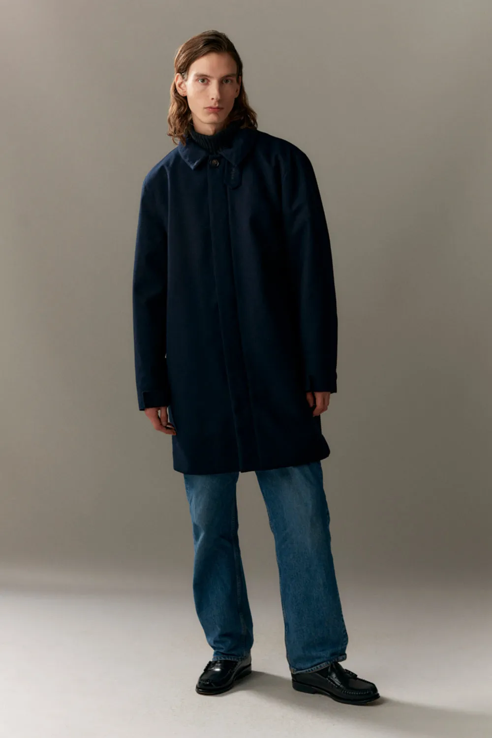 LONG DONG TECHWOOL AW23 navy