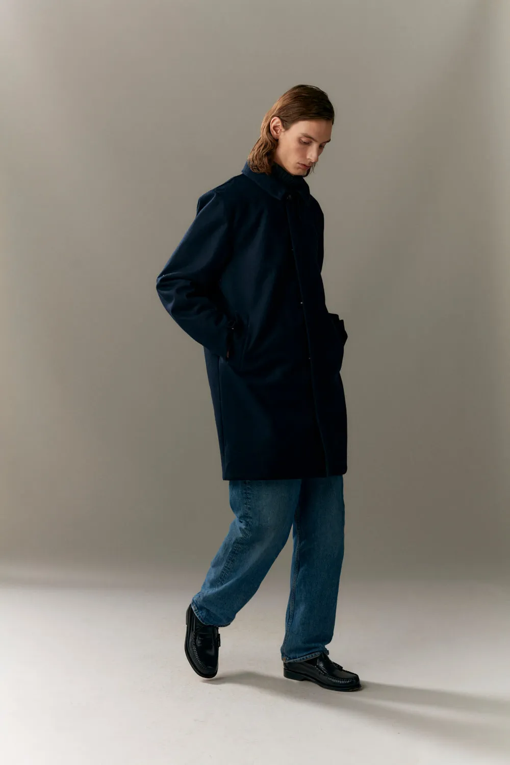 LONG DONG TECHWOOL AW23 navy