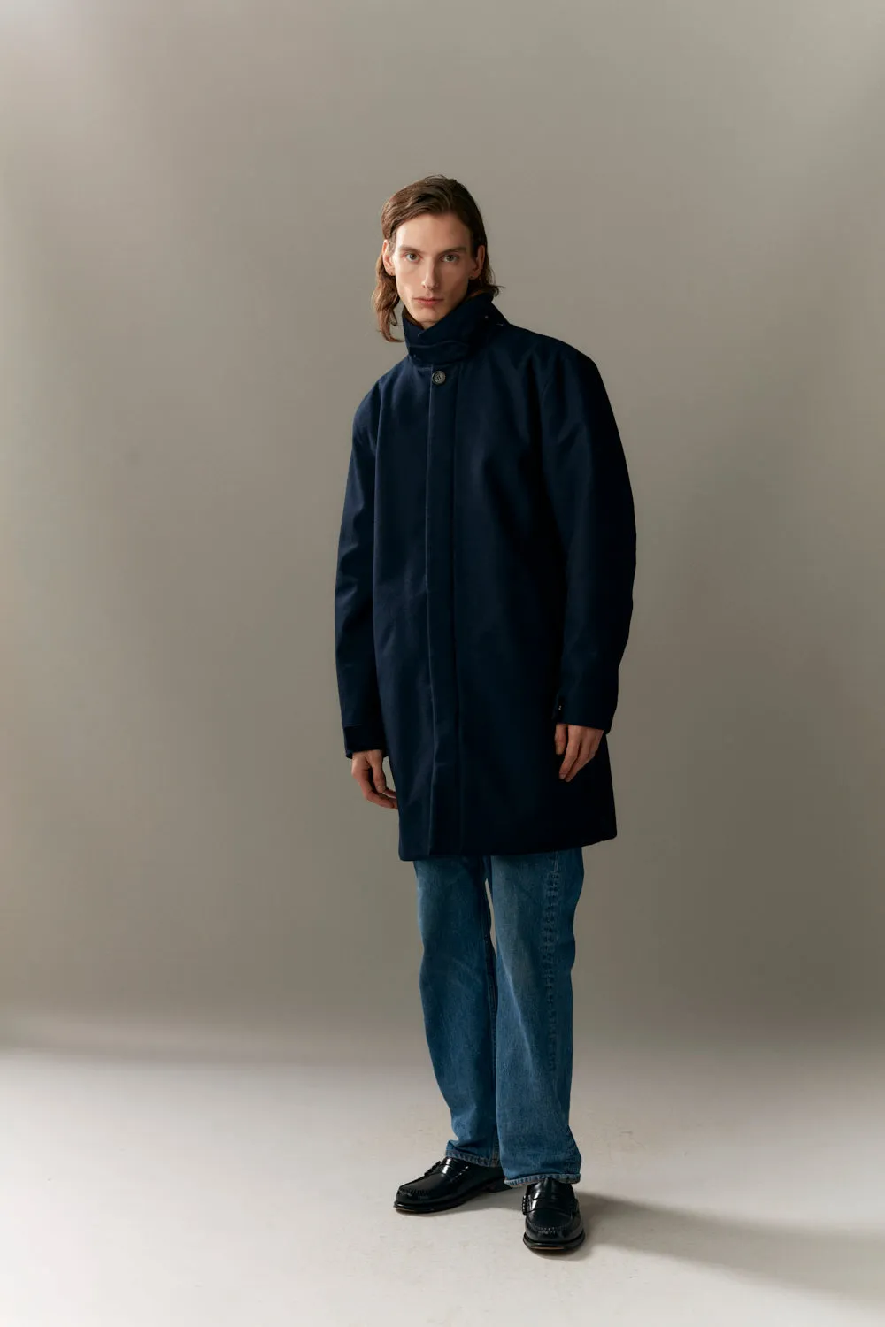 LONG DONG TECHWOOL AW23 navy