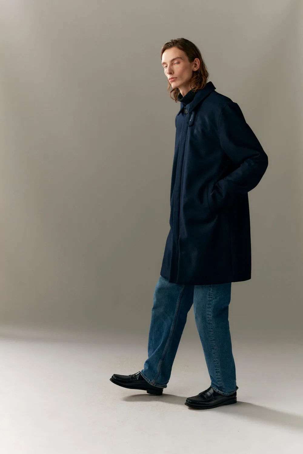 LONG DONG TECHWOOL AW23 navy