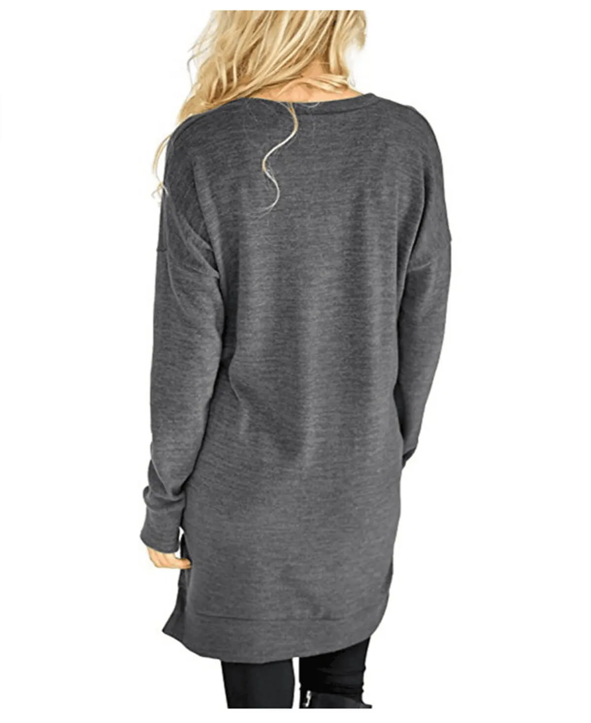 Long Sleeve V Neck T-shirt