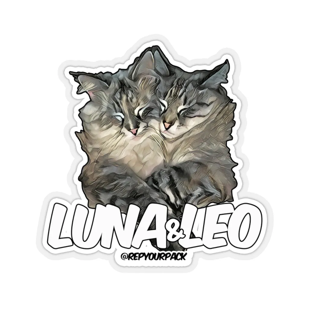 Luna & Leo Stickers