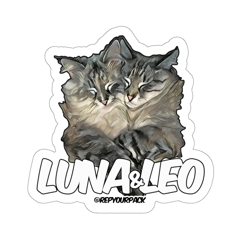 Luna & Leo Stickers