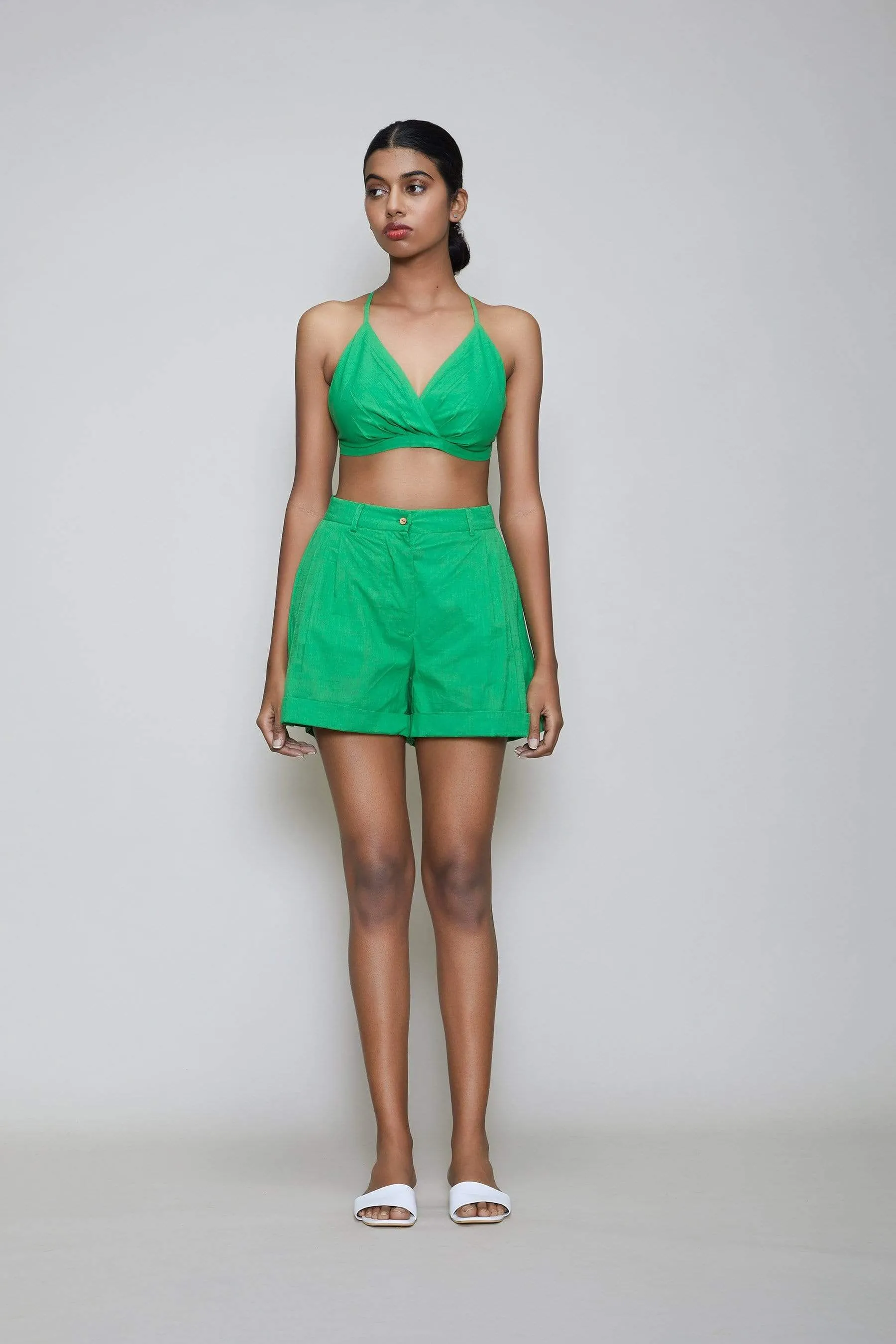 Mati Rang Bralette - Green