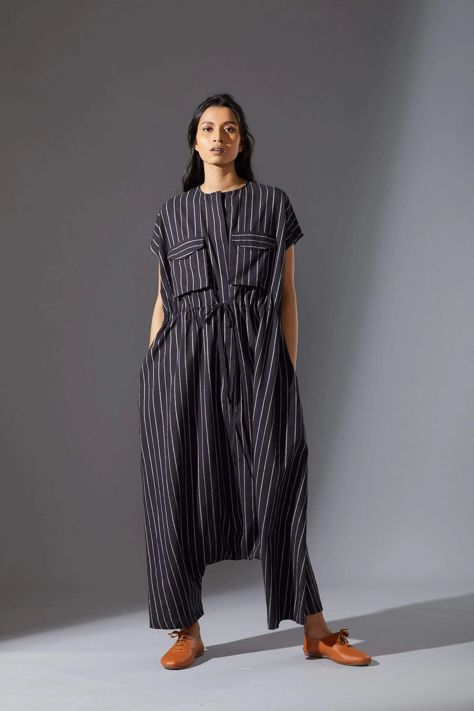 Mati Safari Black Jumpsuit