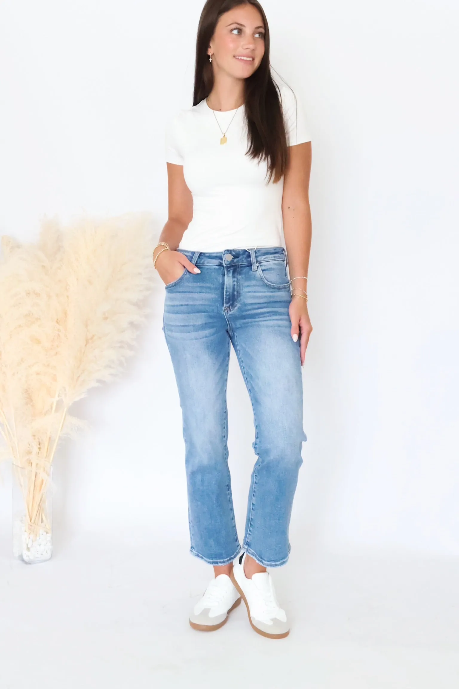 Melissa Crop Flare Jeans