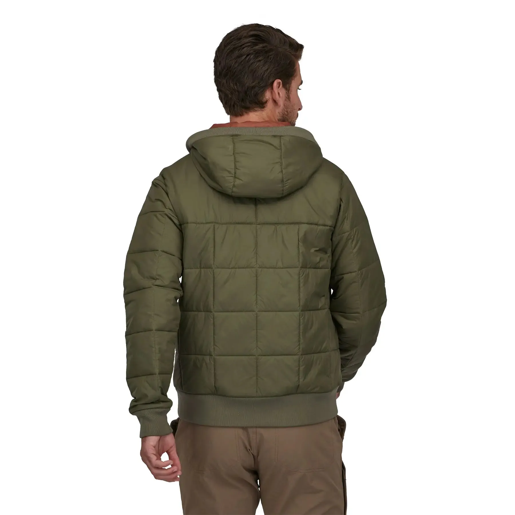 Men's Box Quilted Hoody