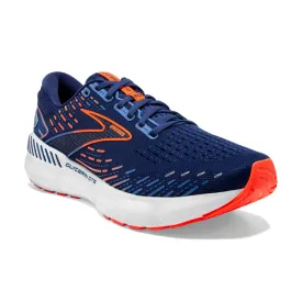 Men's Brooks Running Glycerin GTS 20 in Blue Depths/Palace Blue/Orange