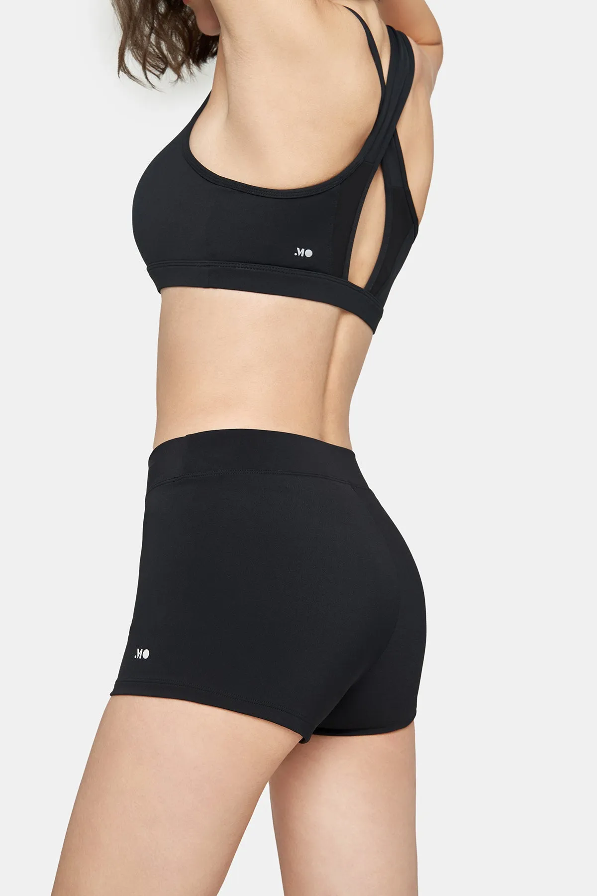 Mid-Rise Active Shorts