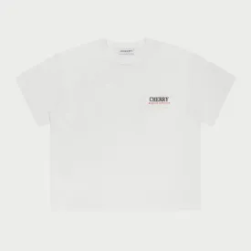 Mountain Expedition Boxy Pocket Tee (White)