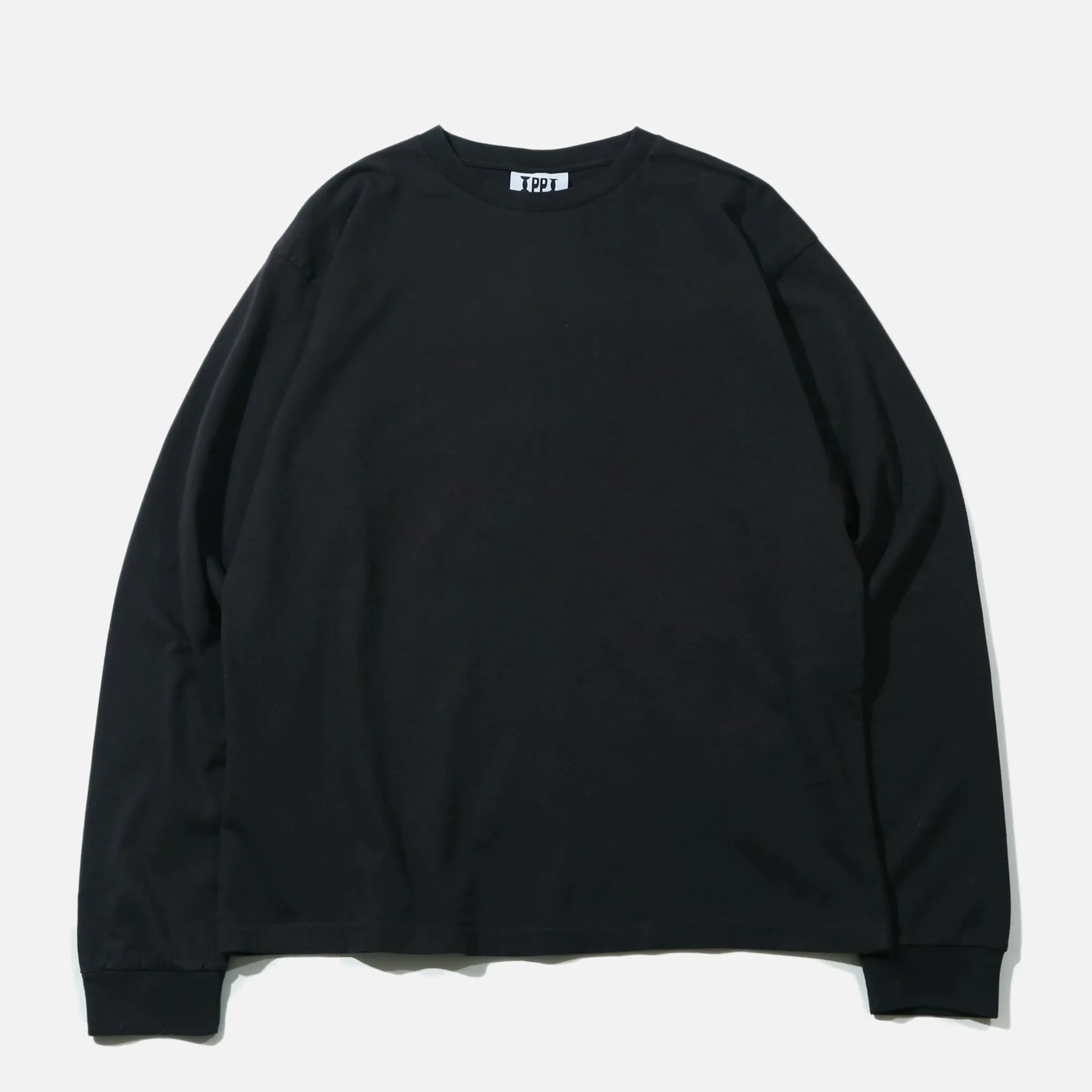 Multi Logo Longsleeve T-shirt - Earthly Black