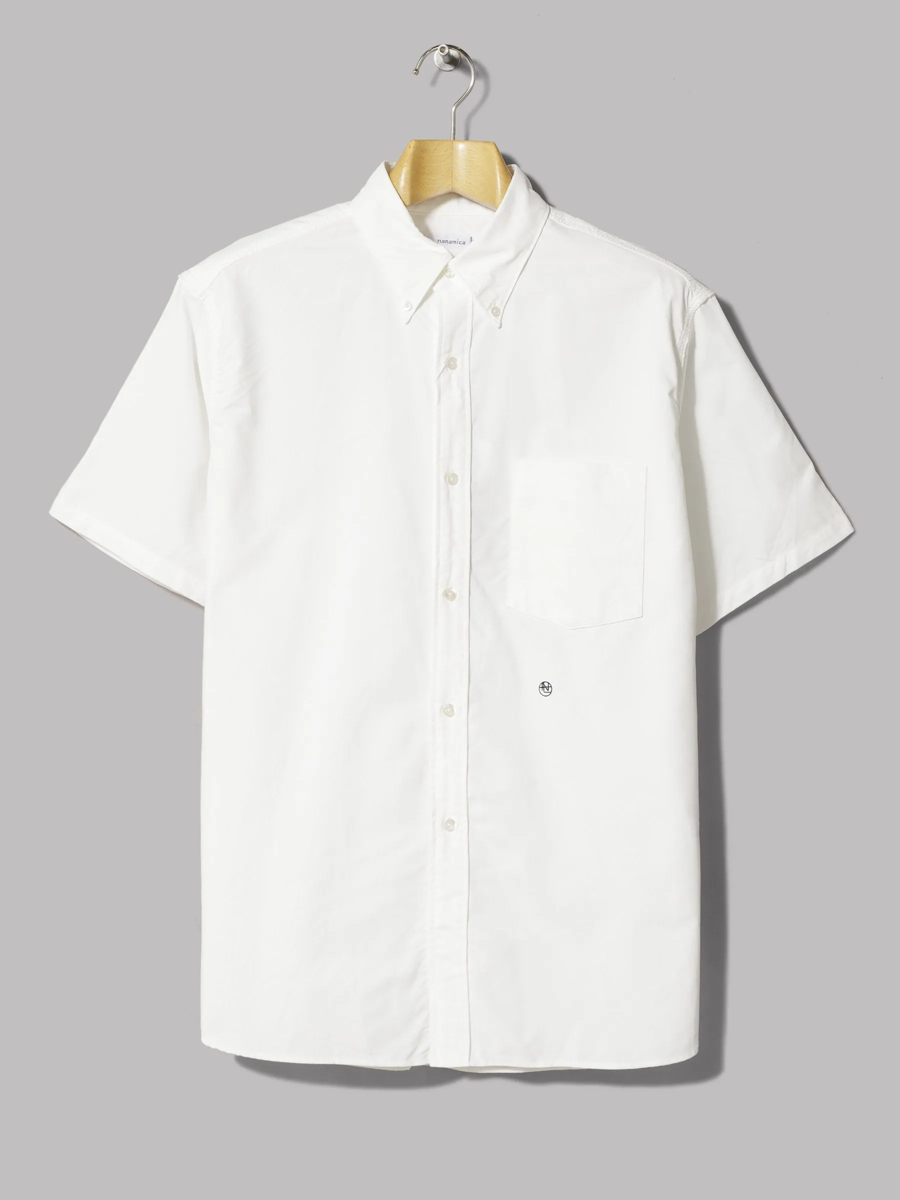 Nanamica CORDURA® Button Down Wind Shirt (White)