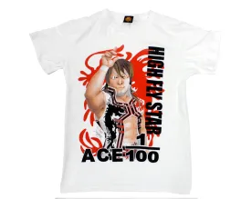 NJPW HIROSHI TANAHASHI CARTOON T-SHIRT MED