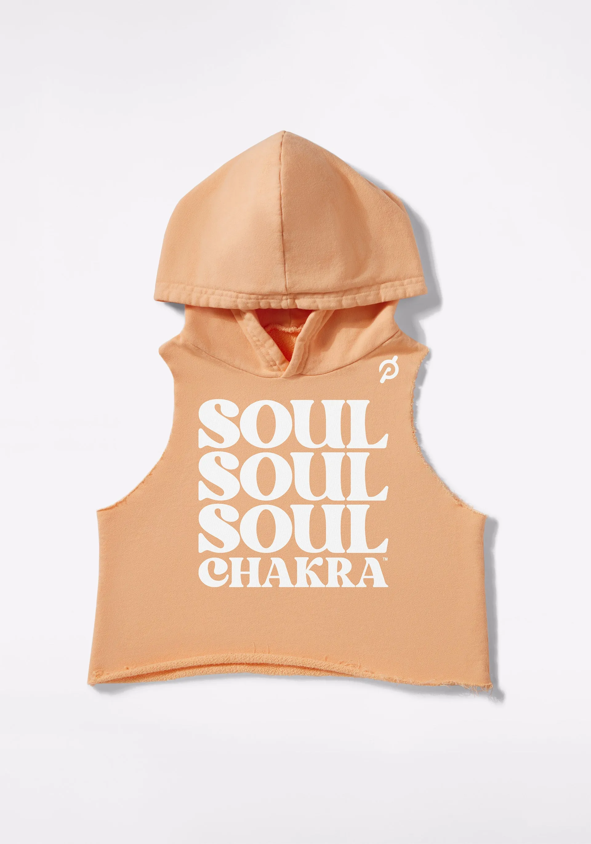 Peloton x Soul Chakra Sleeveless Cropped Hoodie