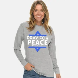 Pray For Peace Unisex Long Sleeve T Shirt