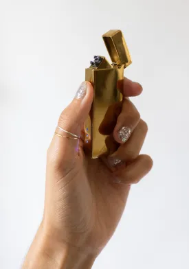 Rechargeable Lighter in Gold