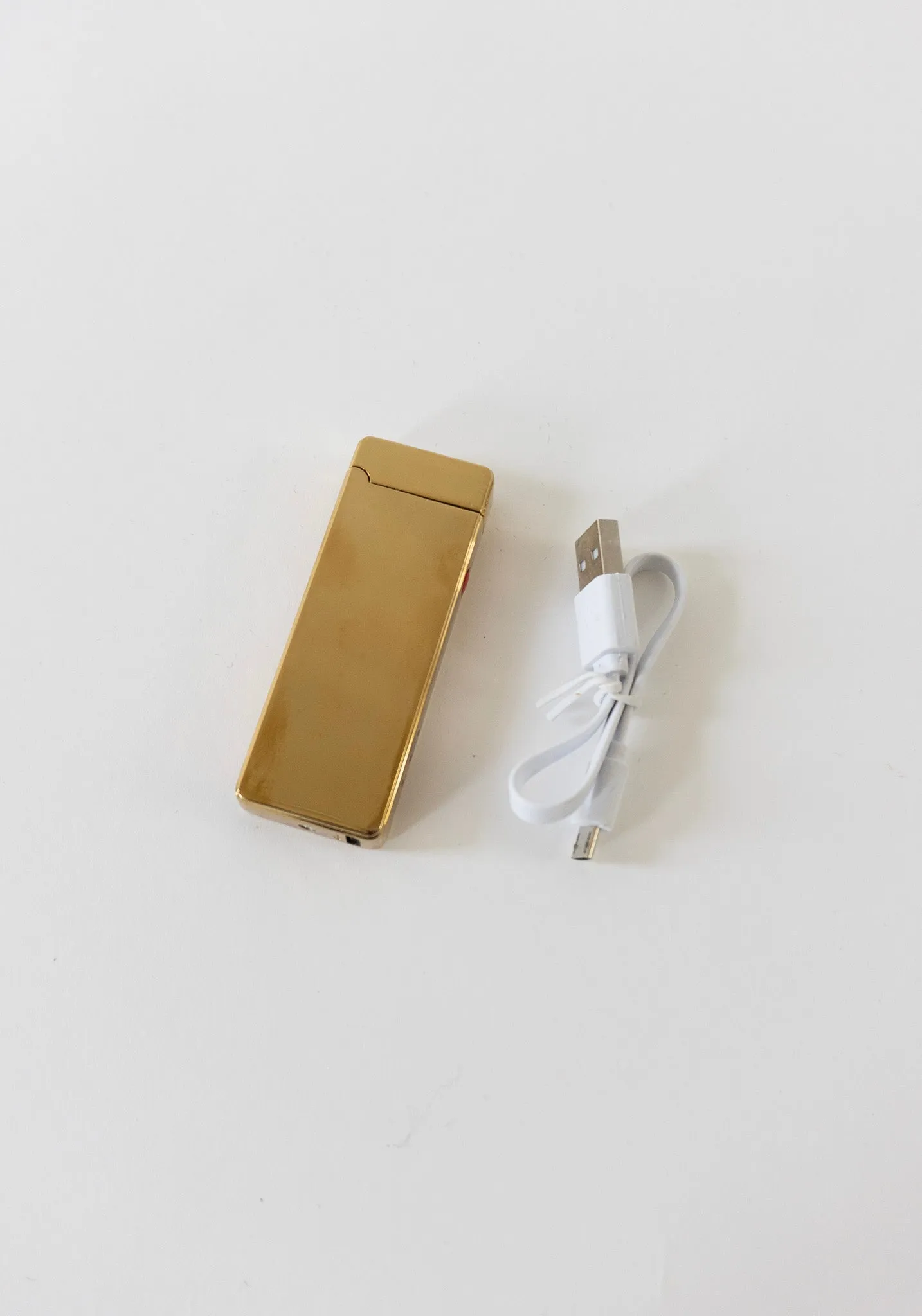 Rechargeable Lighter in Gold