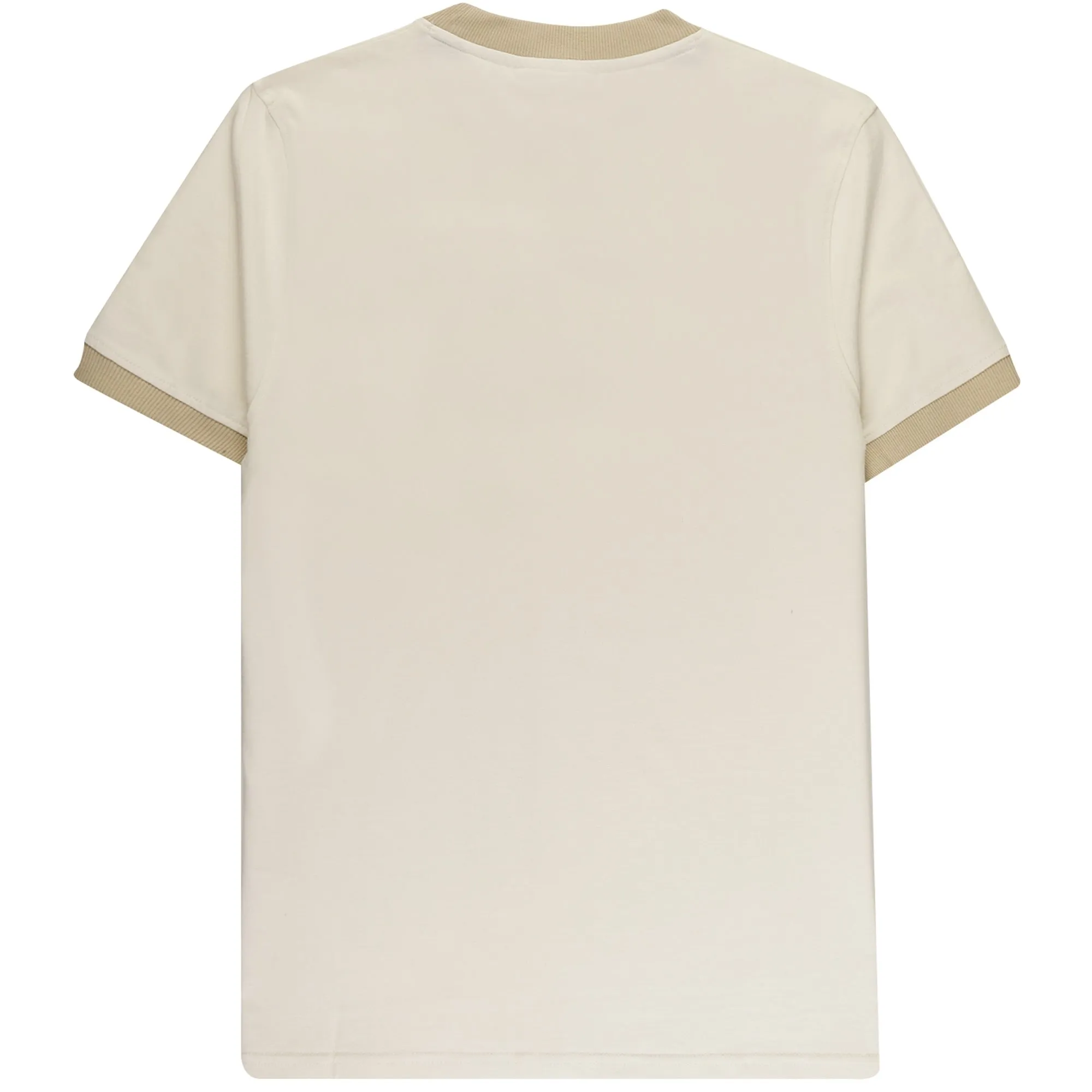 Sergio Tacchini Men's SS Master Crew Neck T Shirt Gardenia