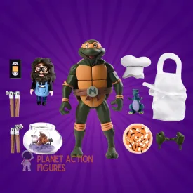 Teenage Mutant Ninja Turtles: VHS: Michelangelo: Ultimate 7 Inch Figure