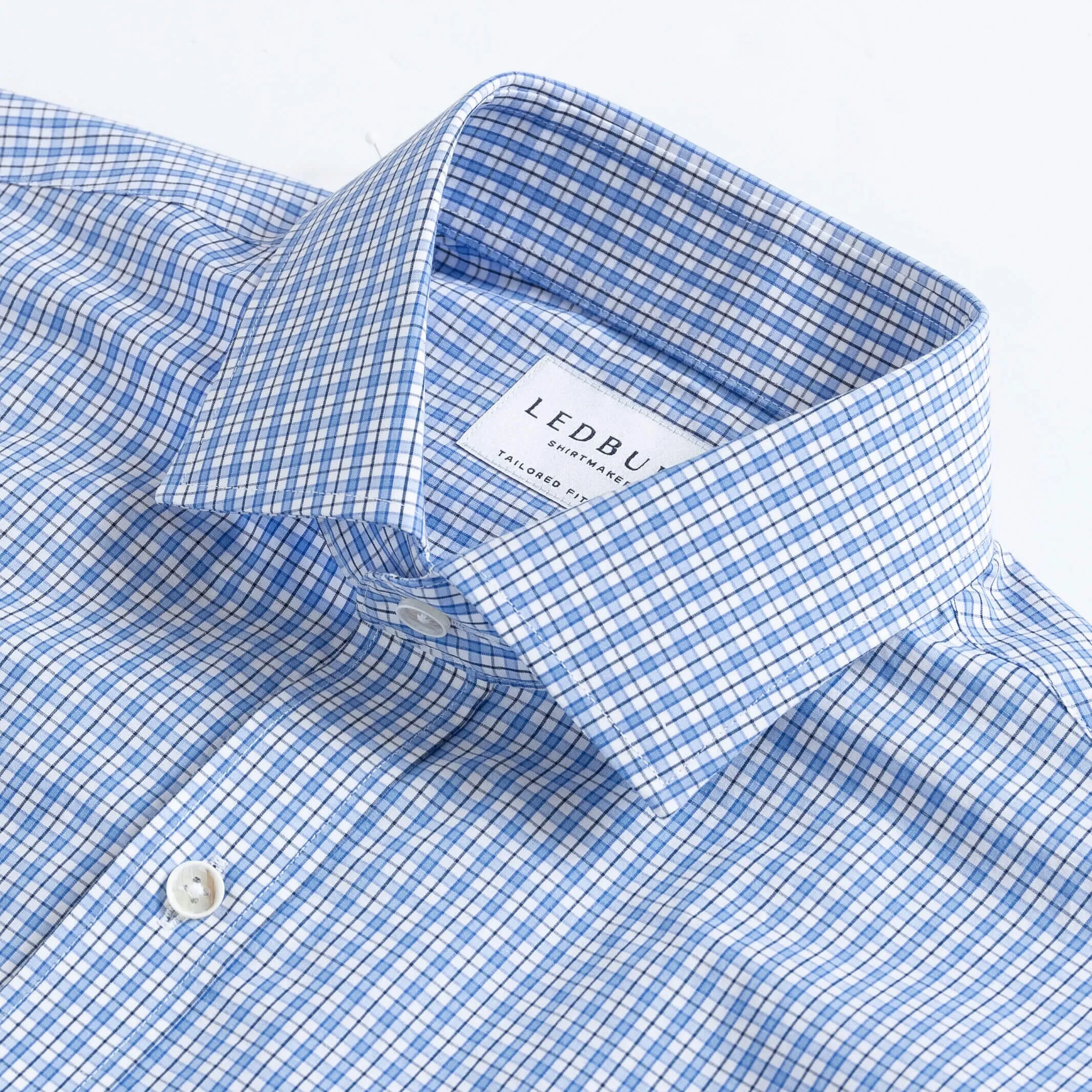 The Blue Carlough Check Dress Shirt