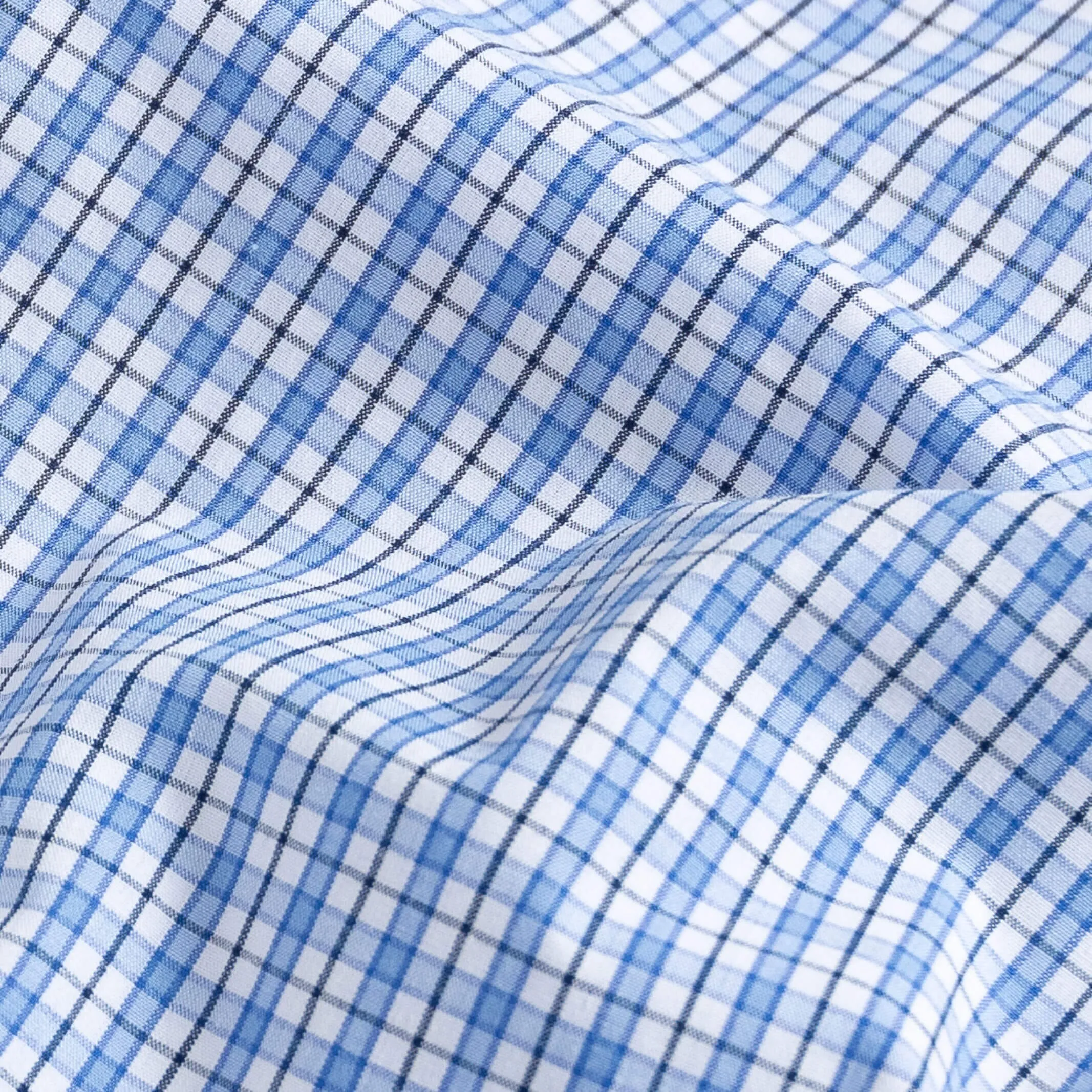 The Blue Carlough Check Dress Shirt