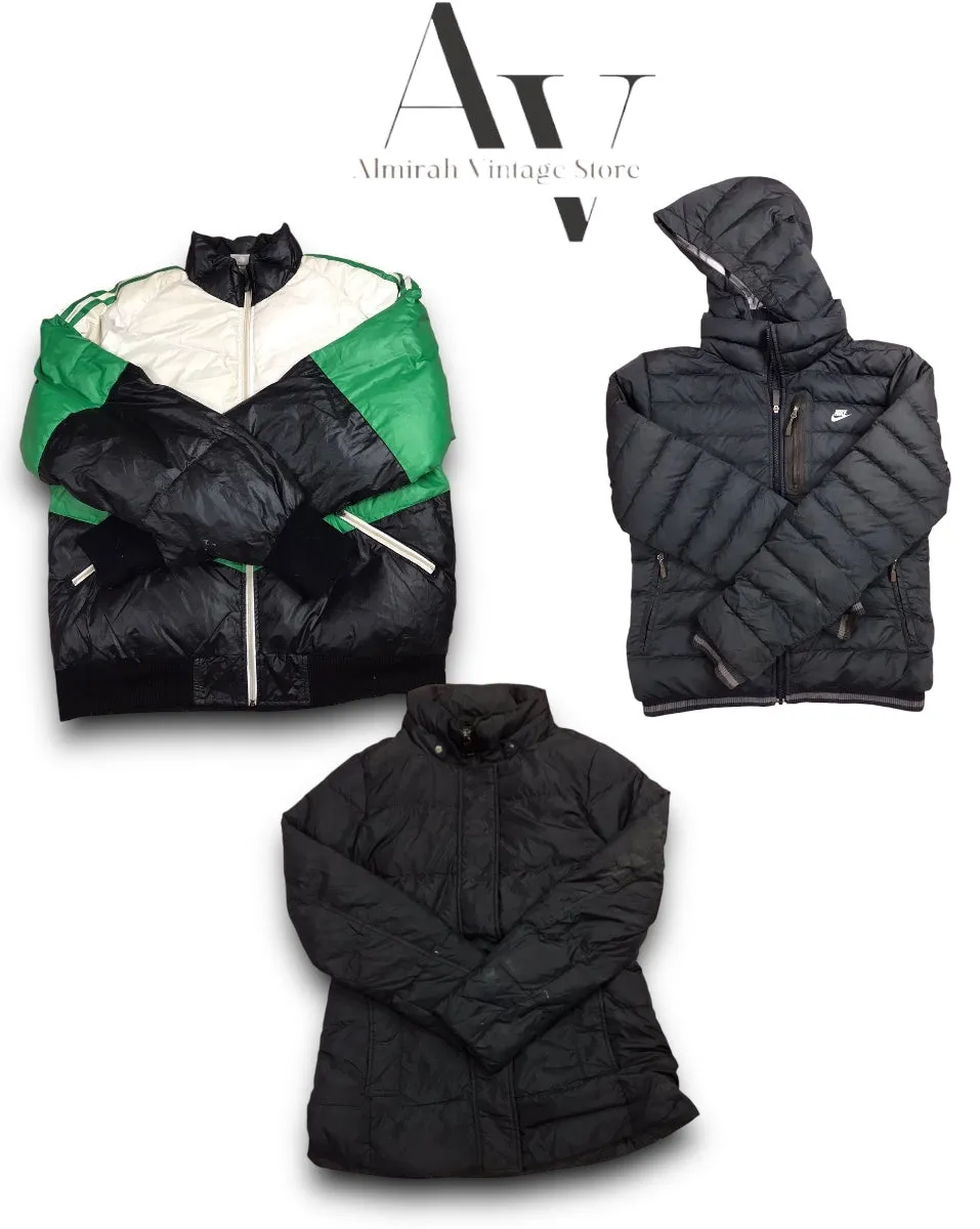 TOMMy hilfiger nike adidas puffer jackets