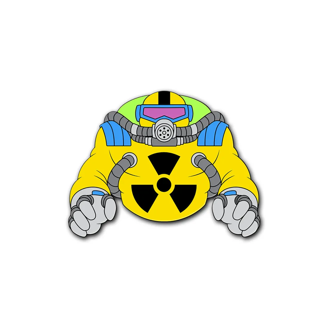 Toxic Crusaders: Radiation Ranger - Enamel Pin