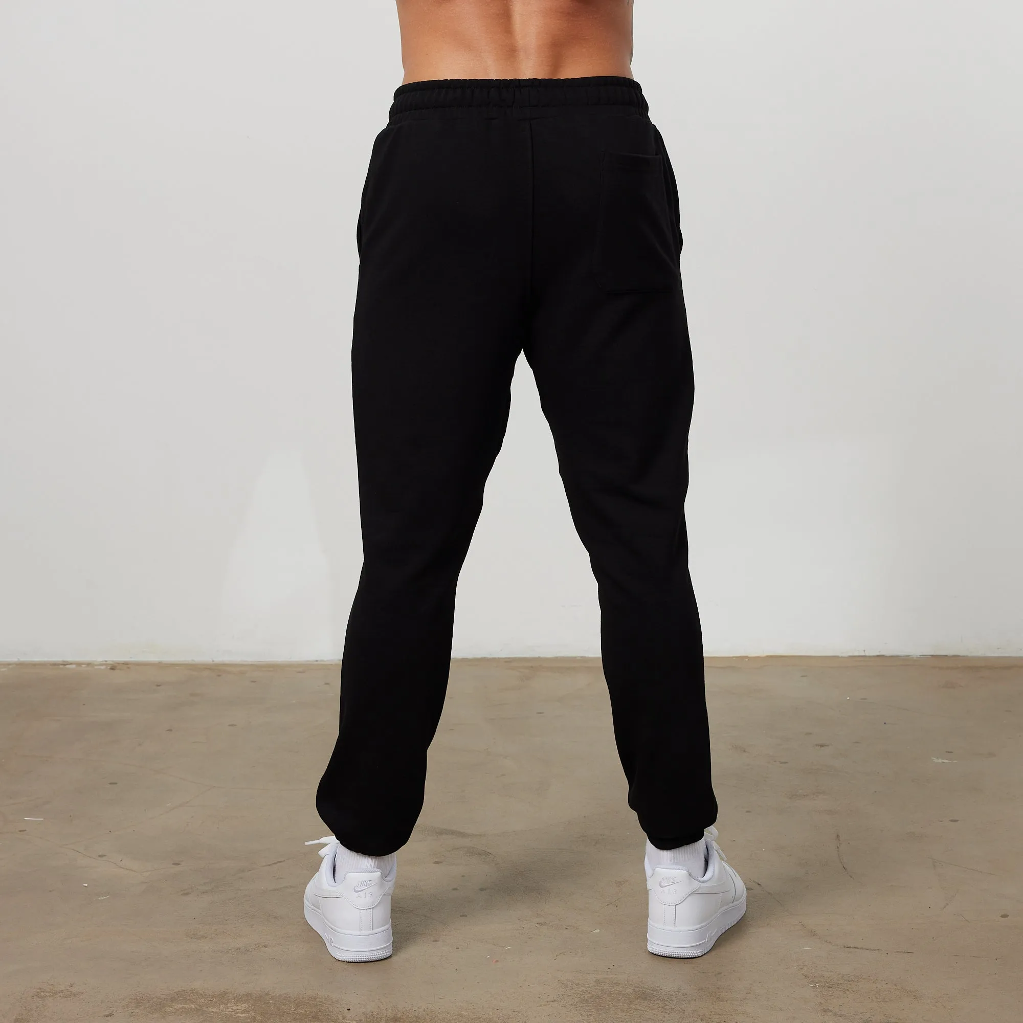 Vanquish TSP Black VQ Interlock Tapered Sweatpants