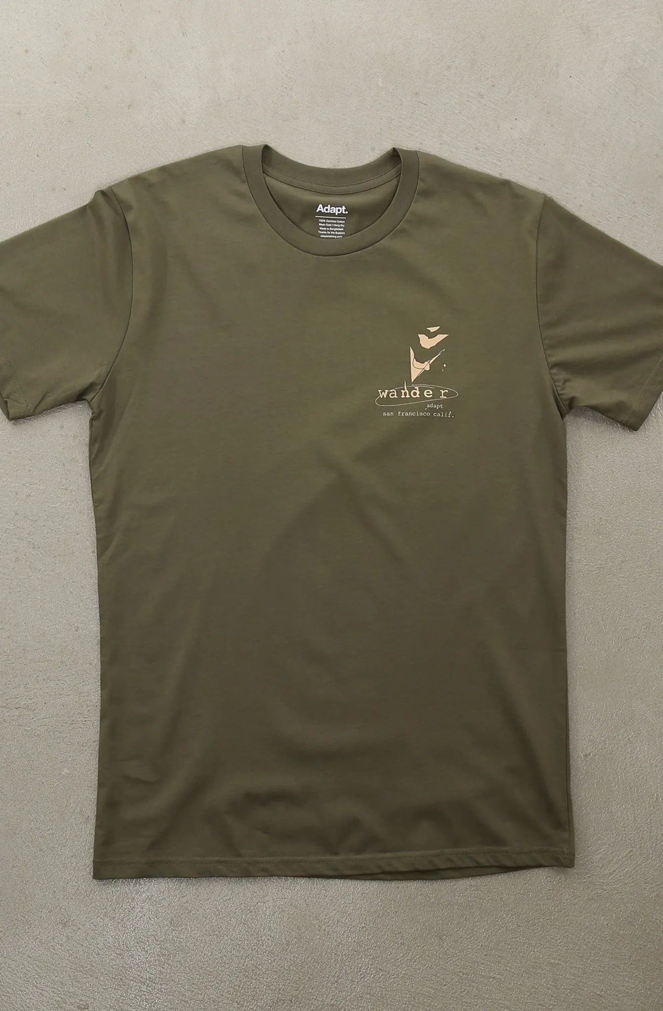 Wander (Men's Army A1 Tee)