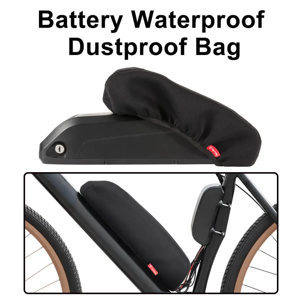 Waterproof Cover for Down Tube Battery Hailong