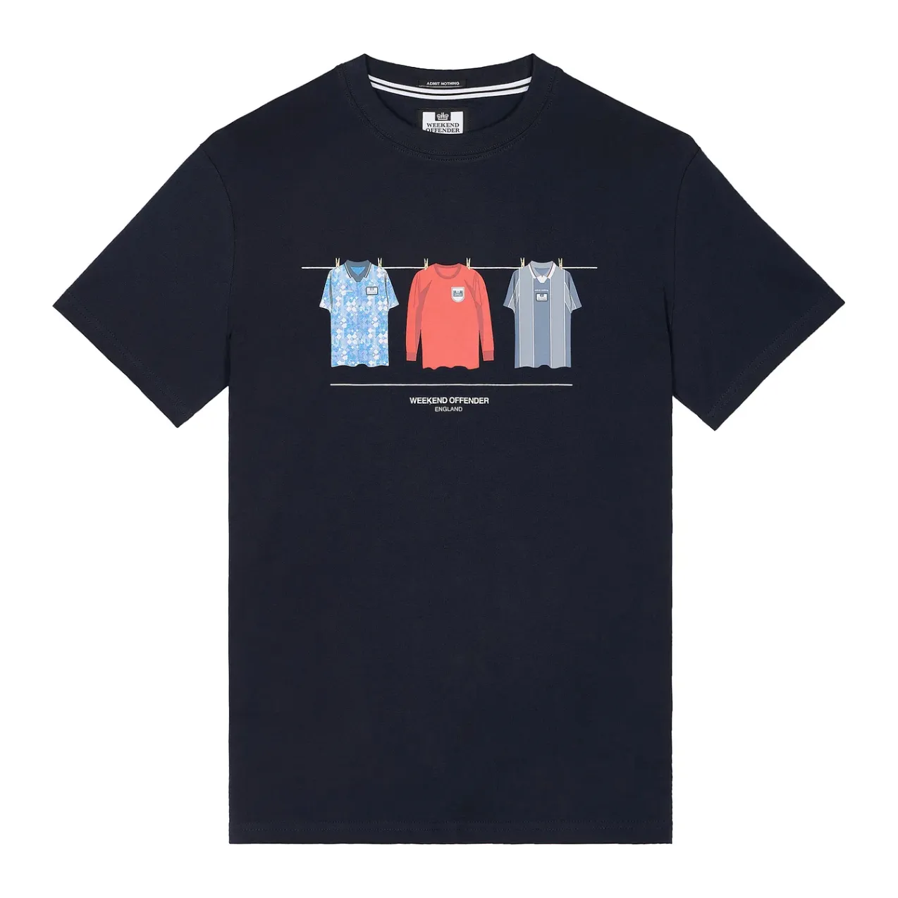 Weekend Offender - England Away Navy - T-Shirt