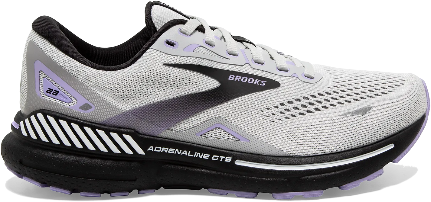 Women's Adrenaline GTS 23 WIDE (039 - Grey/Black/Purple)